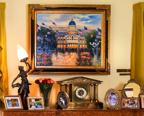 Houses original impressionist paintings from the 19th & early 20th century, a great backdrop for your luxury wedding venue.